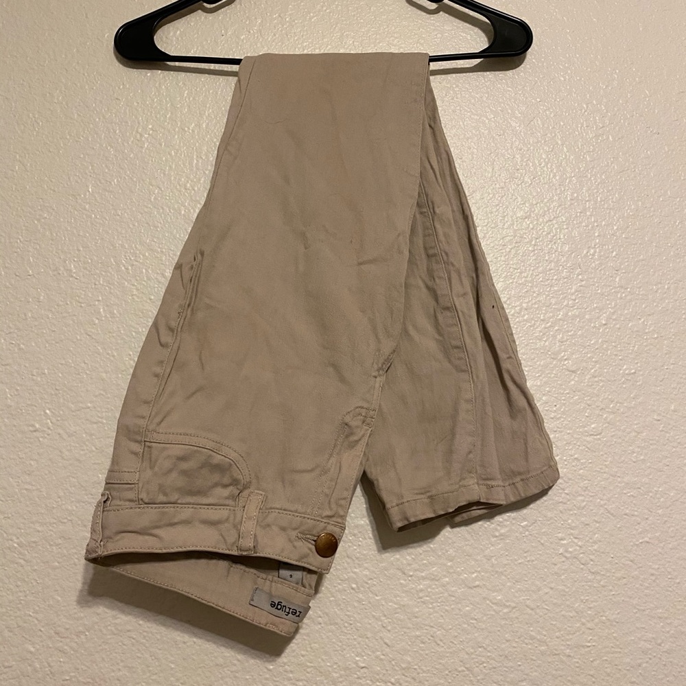 Refuge Khaki Skinny Jeans